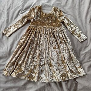 Pink Chicken Velvet Dress